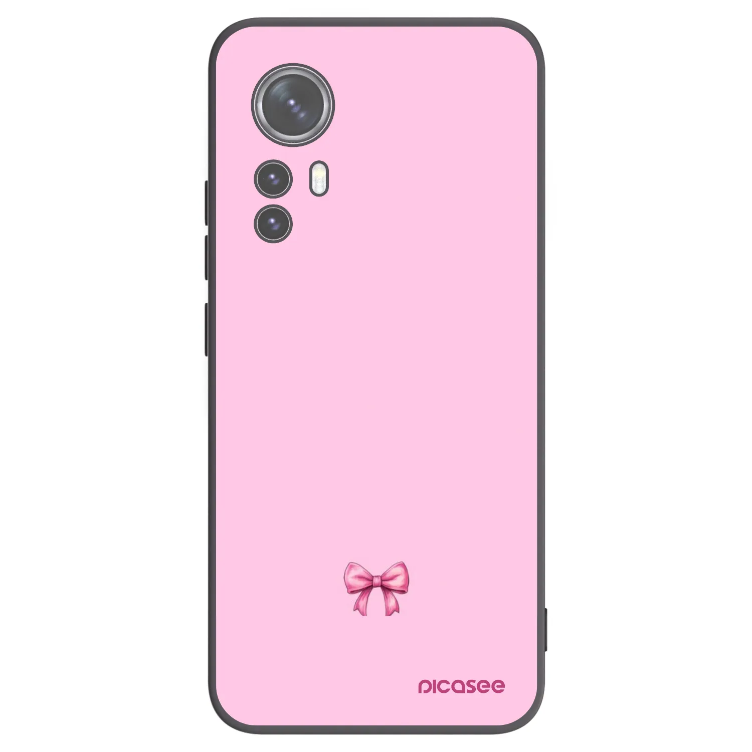Picasee silikónový čierny obal pre Xiaomi 12 - Blush bow