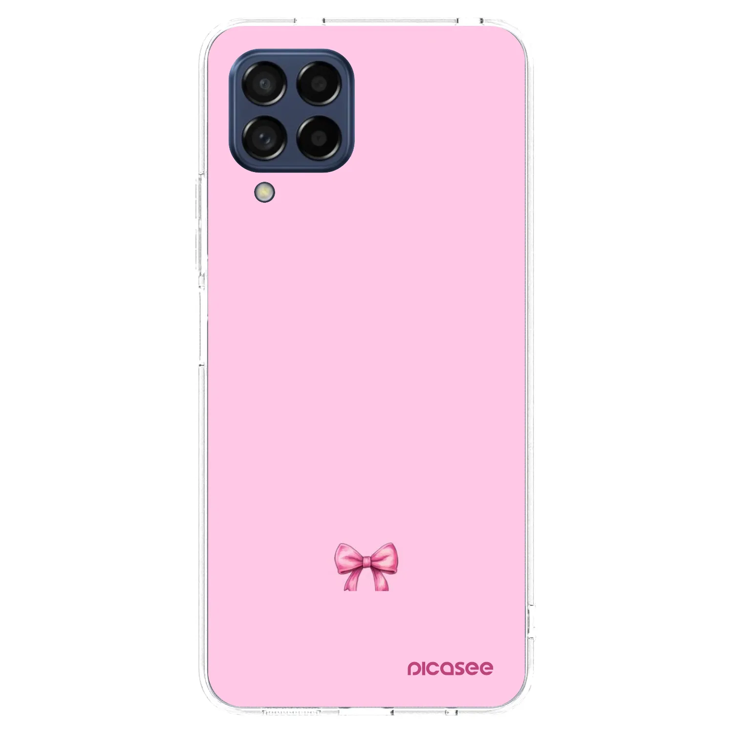 Picasee silikónový prehľadný obal pre Samsung Galaxy M53 5G - Blush bow