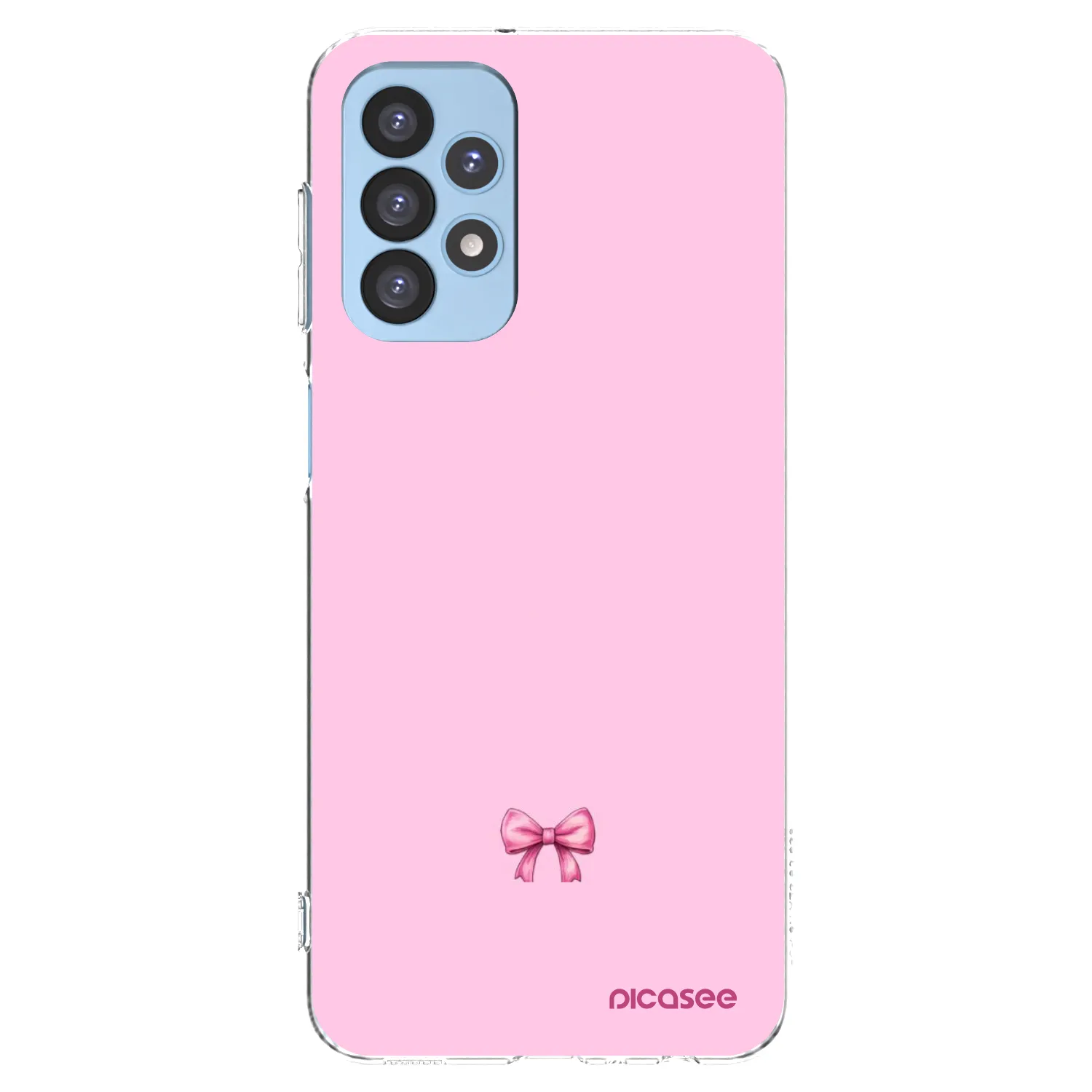 Silikónový prehľadný obal pre Samsung Galaxy A23 A235F 4G - Blush bow