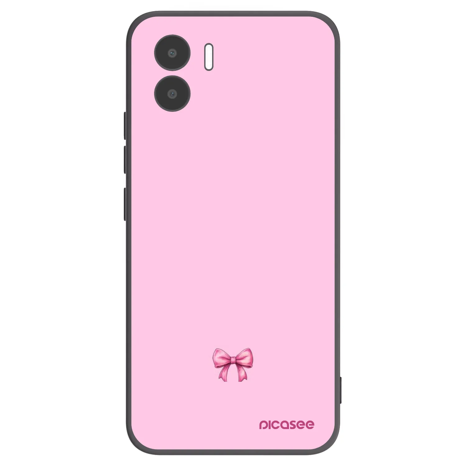 Picasee silikónový čierny obal pre Xiaomi Redmi A1 - Blush bow
