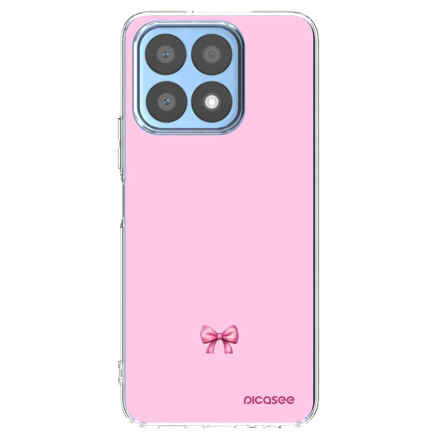 Picasee silikónový prehľadný obal pre Honor X8a - Blush bow