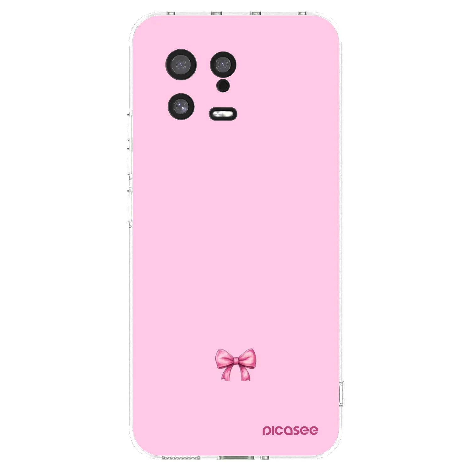 Silikónový prehľadný obal pre Xiaomi 13 - Blush bow
