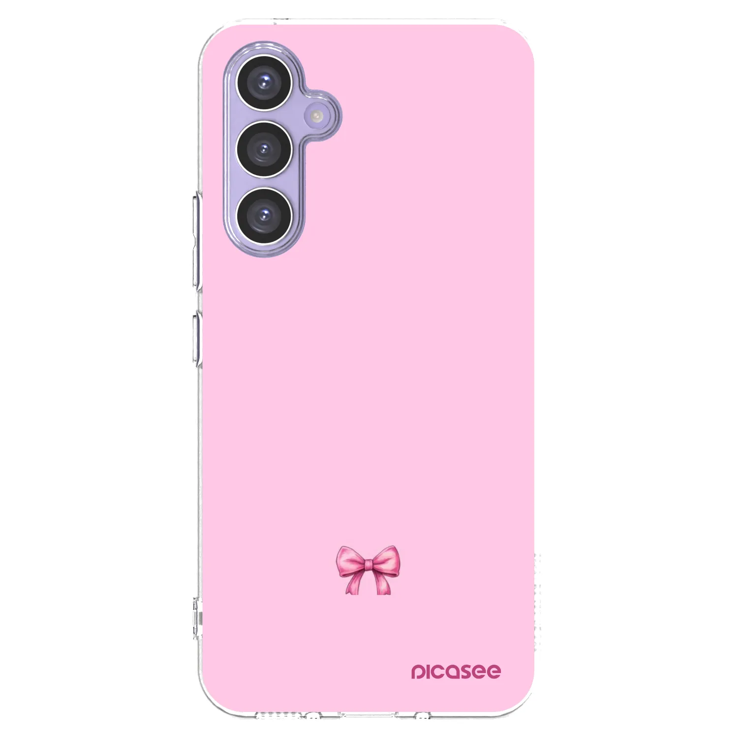 Picasee silikónový prehľadný obal pre Samsung Galaxy A54 5G A546B - Blush bow