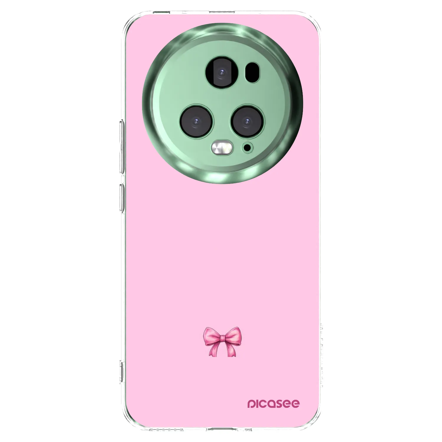 Picasee silikónový prehľadný obal pre Honor Magic5 Pro - Blush bow