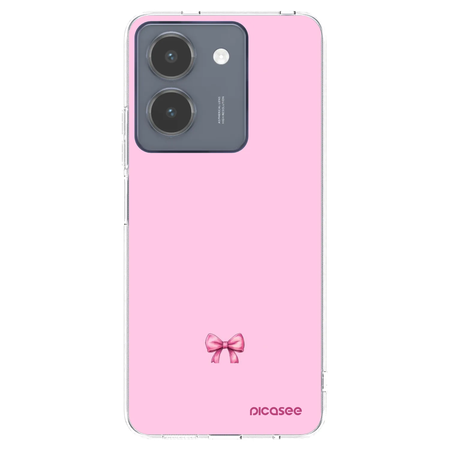 Picasee silikónový prehľadný obal pre Vivo Y36 4G - Blush bow