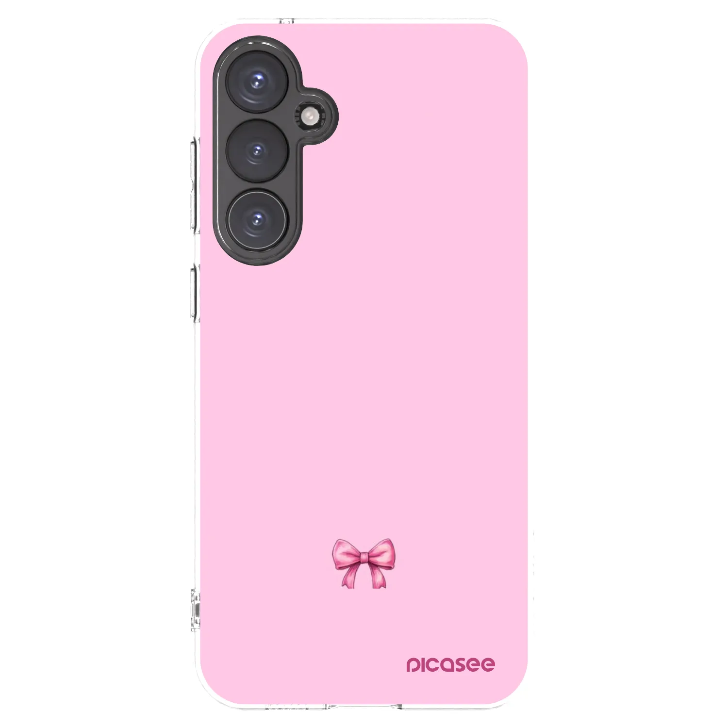 Picasee silikónový prehľadný obal pre Samsung Galaxy S23 FE S711B - Blush bow