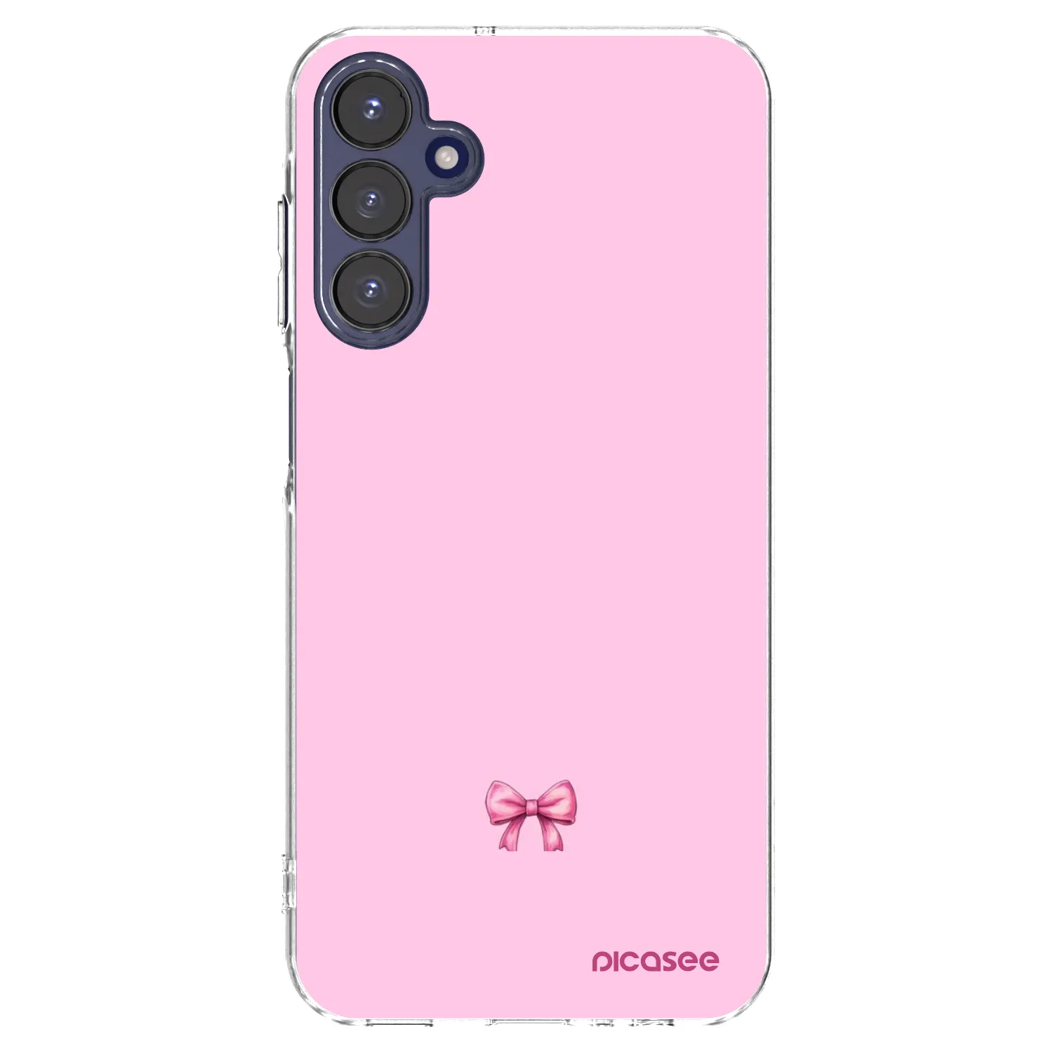 Picasee silikónový prehľadný obal pre Samsung Galaxy A15 A155F 4G - Blush bow