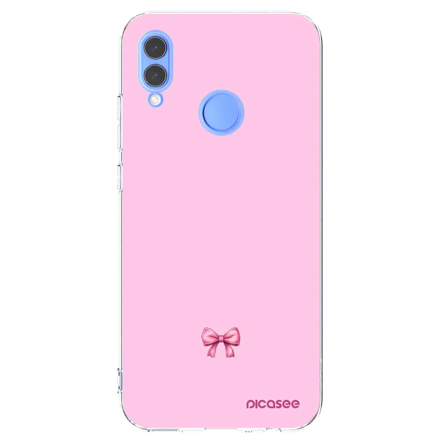 Silikónový prehľadný obal pre Huawei P Smart 2019 - Blush bow