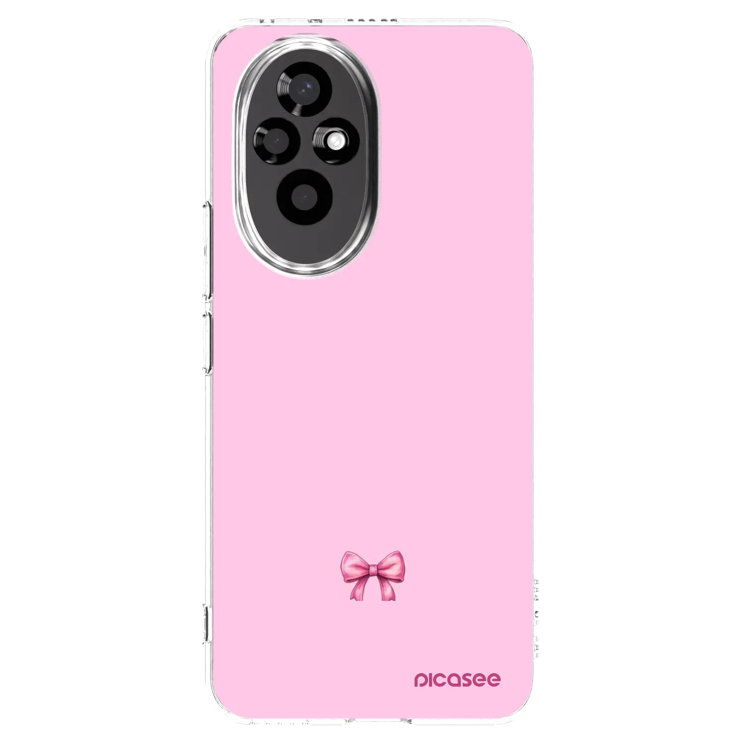 Picasee silikónový prehľadný obal pre Honor 200 Pro 5G - Blush bow