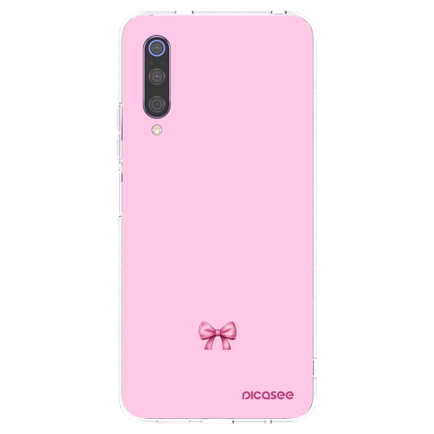Silikónový prehľadný obal pre Xiaomi Mi 9 - Blush bow