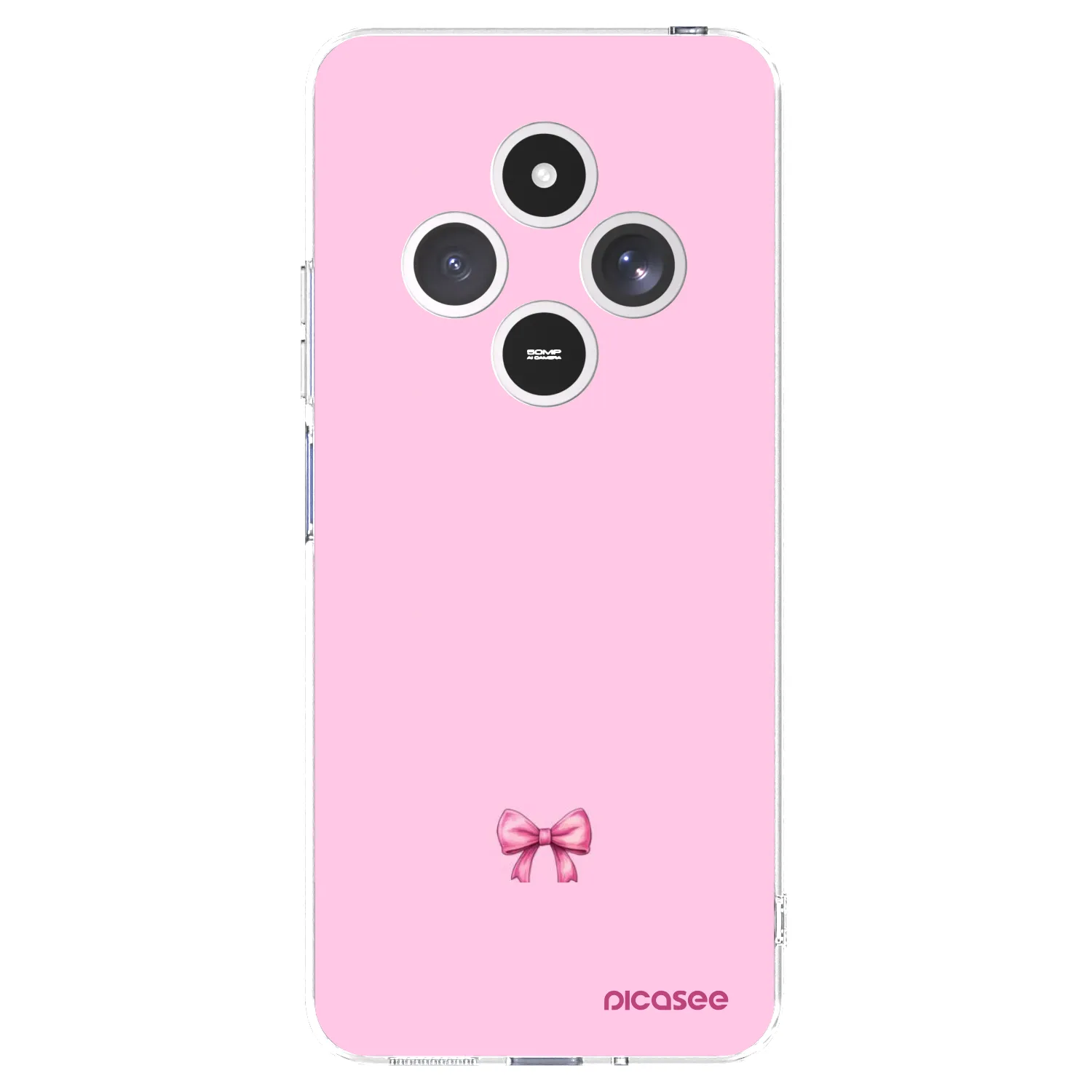 Silikónový prehľadný obal pre Xiaomi Redmi 14C - Blush bow