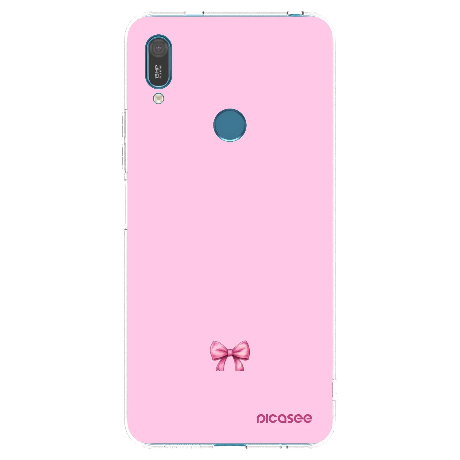 Silikónový prehľadný obal pre Huawei Y7 2019 - Blush bow