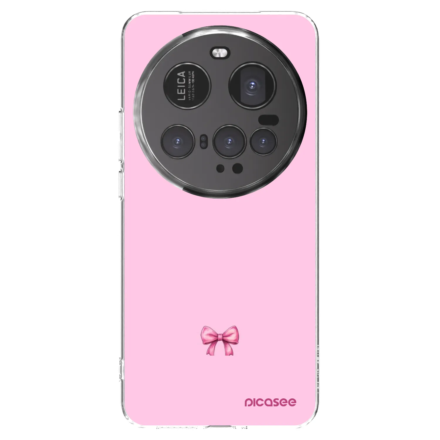 Silikónový prehľadný obal pre Xiaomi 15 Ultra - Blush bow
