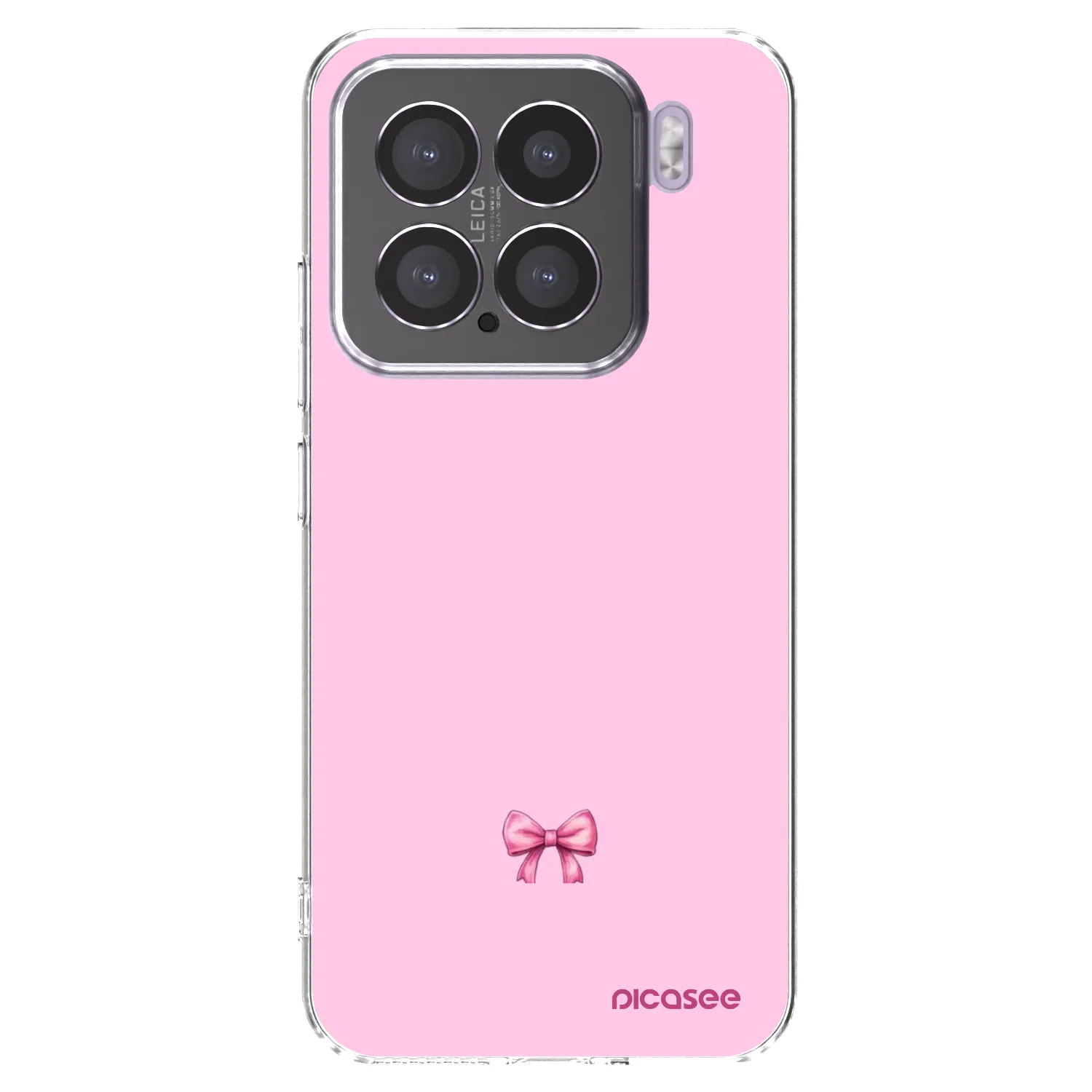 Silikónový prehľadný obal pre Xiaomi 15 - Blush bow