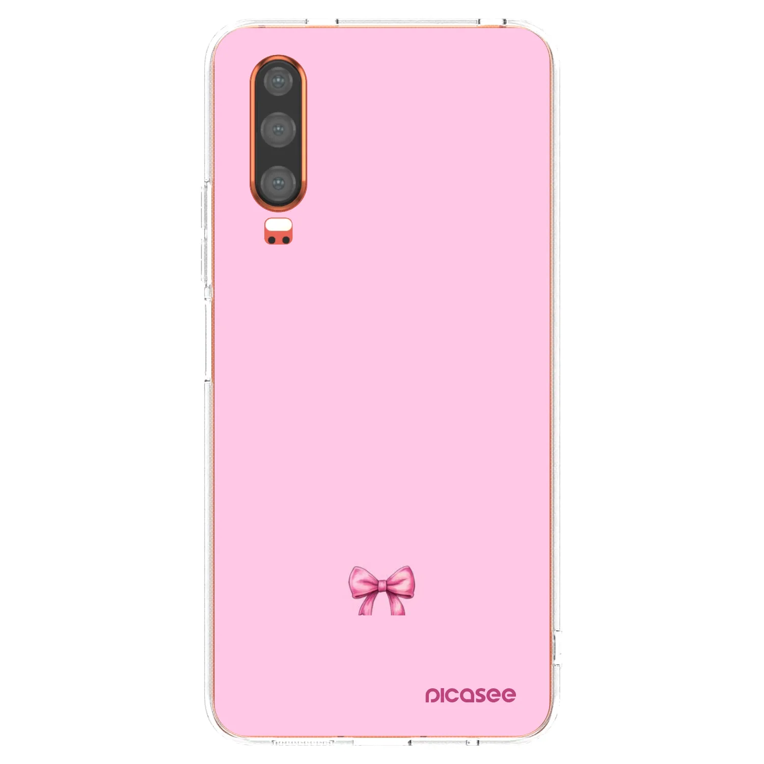 Picasee silikónový prehľadný obal pre Huawei P30 - Blush bow