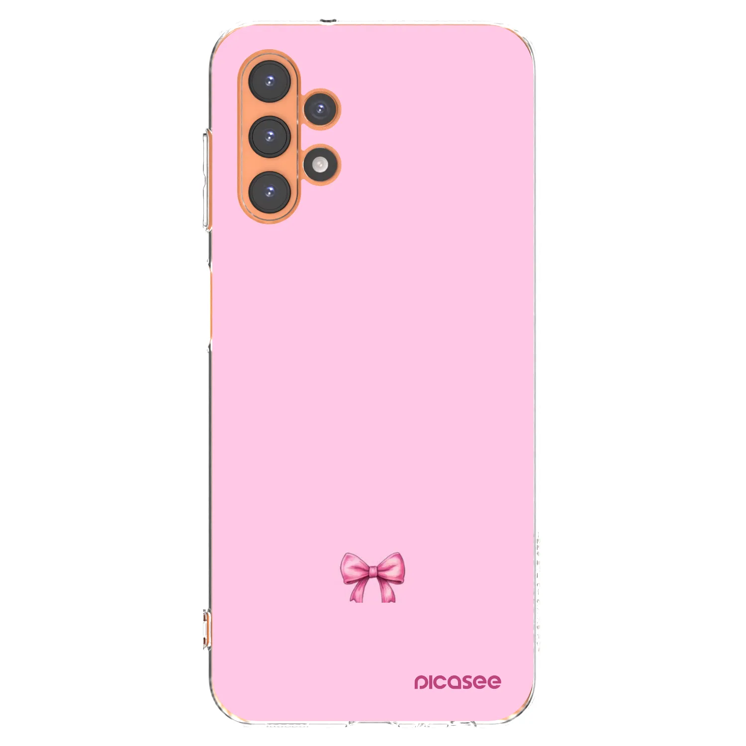 Silikónový prehľadný obal pre Samsung Galaxy A13 5G - Blush bow