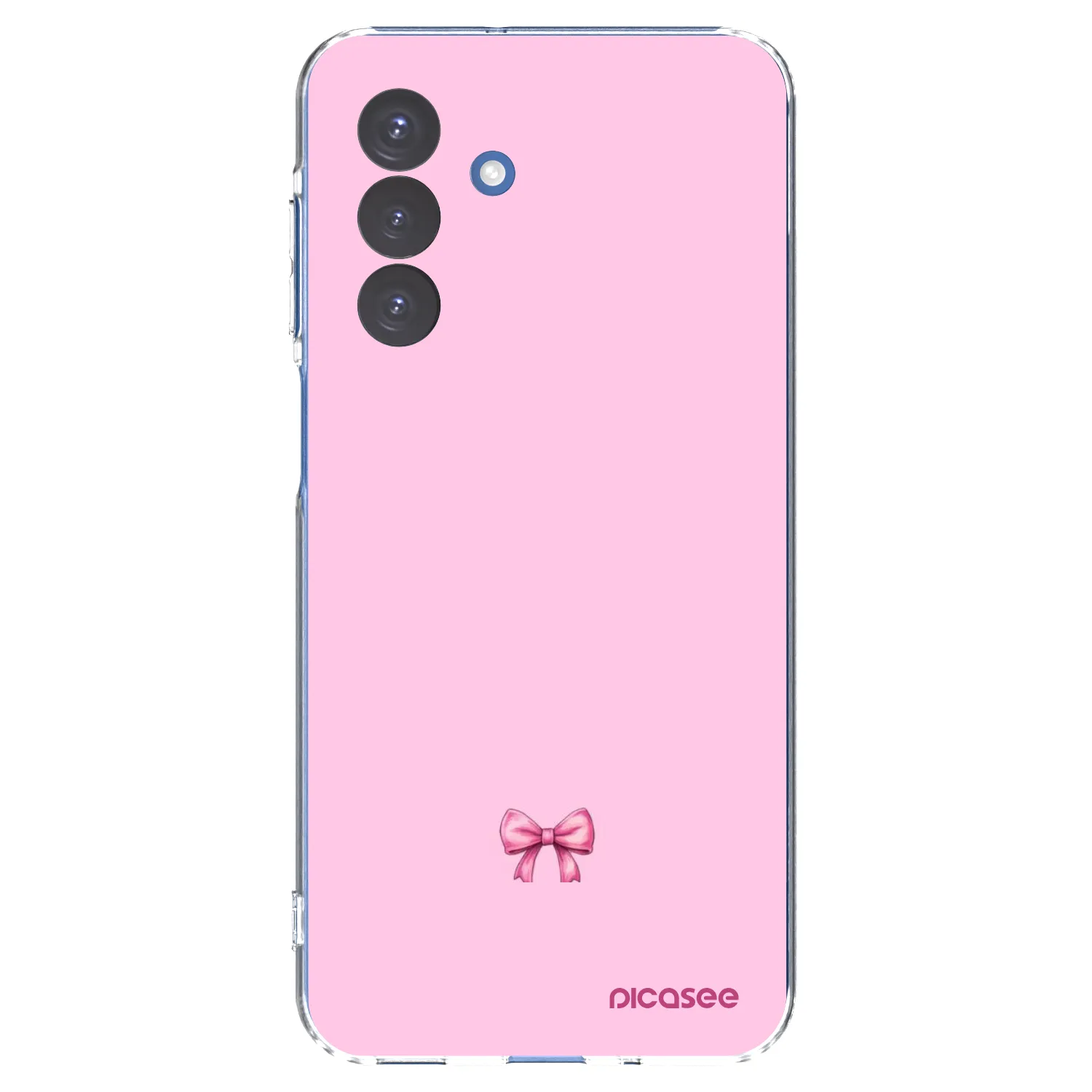 Picasee silikónový prehľadný obal pre Samsung Galaxy A17 5G - Blush bow