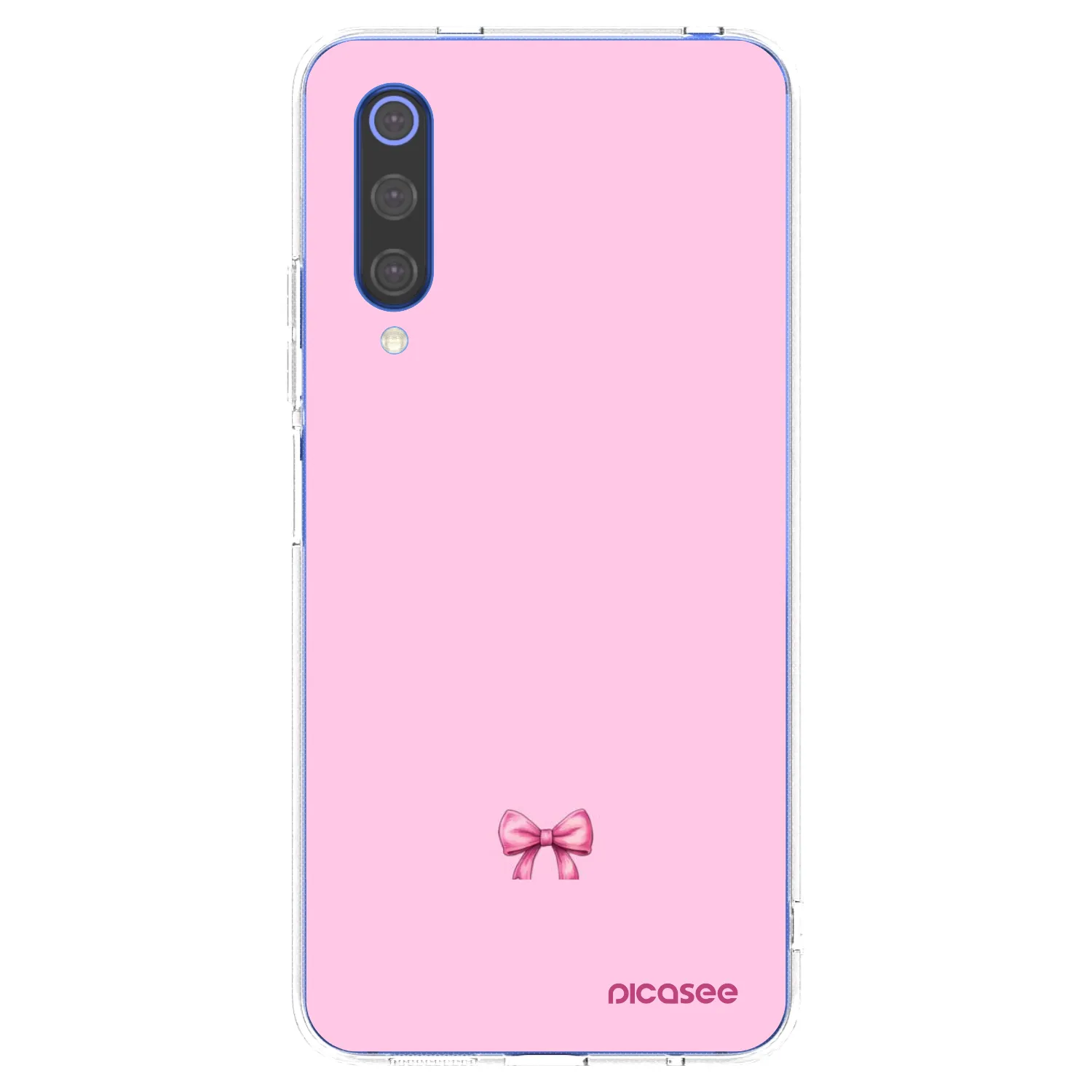 Silikónový prehľadný obal pre Xiaomi Mi 9 SE - Blush bow