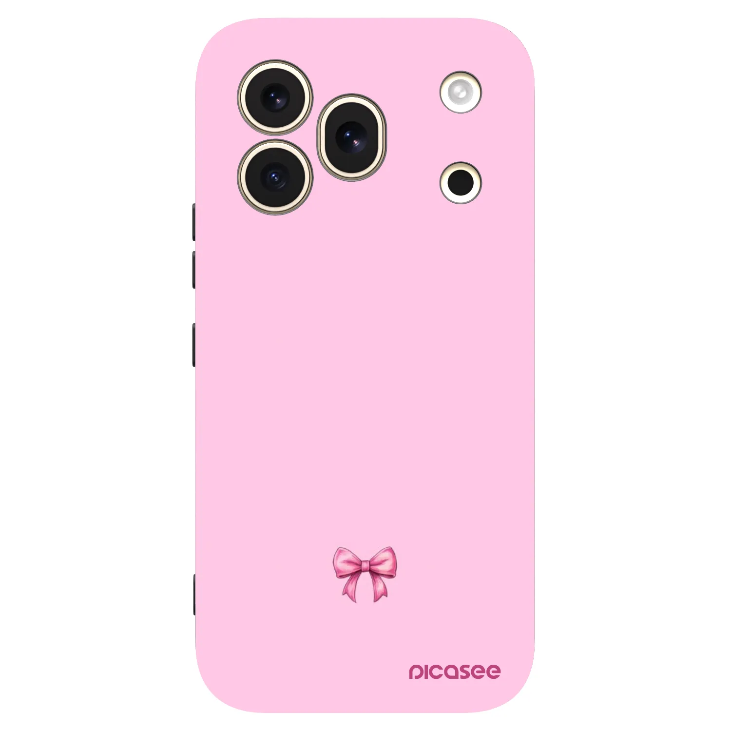 Picasee silikónový čierny obal pre Honor 600 Pro - Blush bow