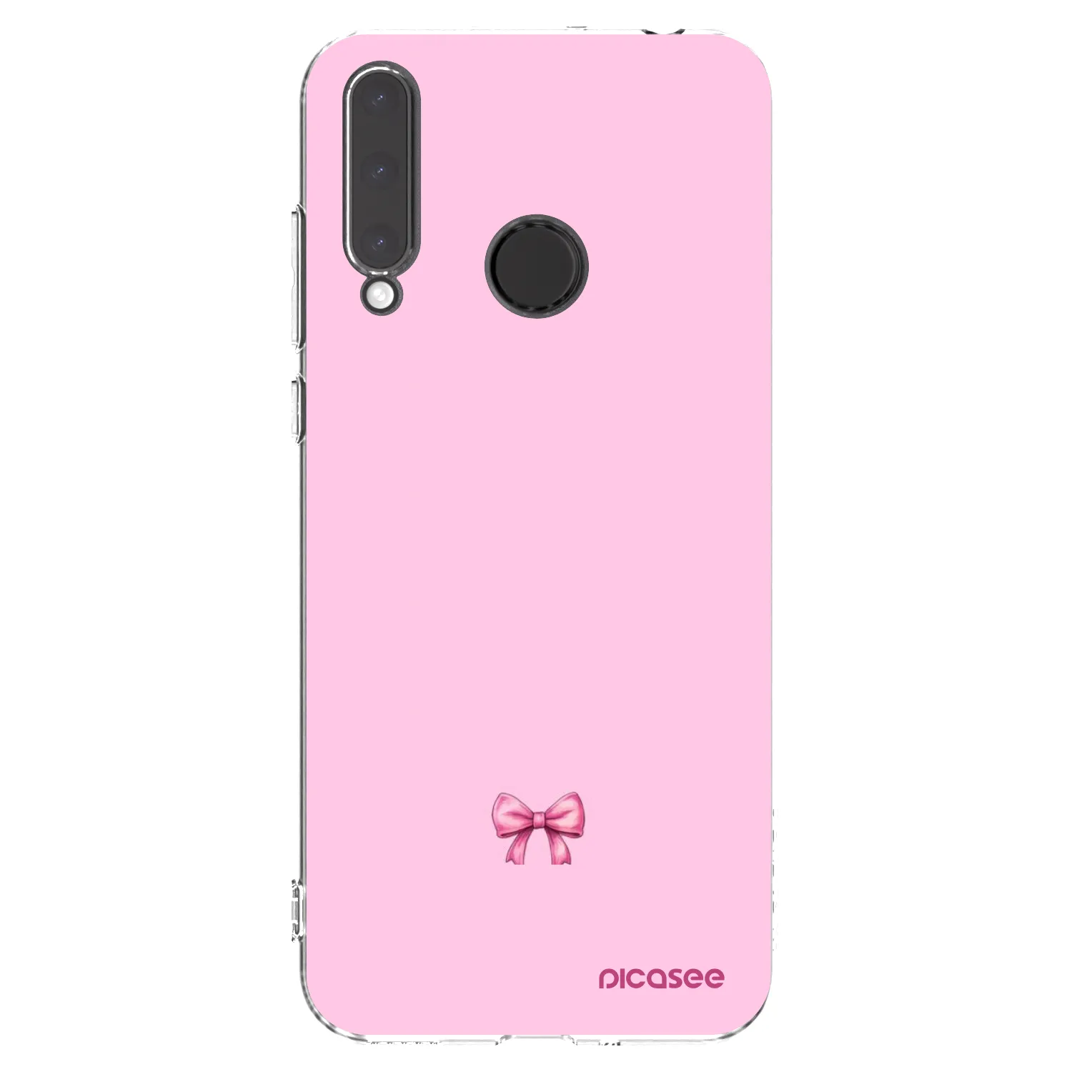 Silikónový prehľadný obal pre Honor 20 Lite - Blush bow