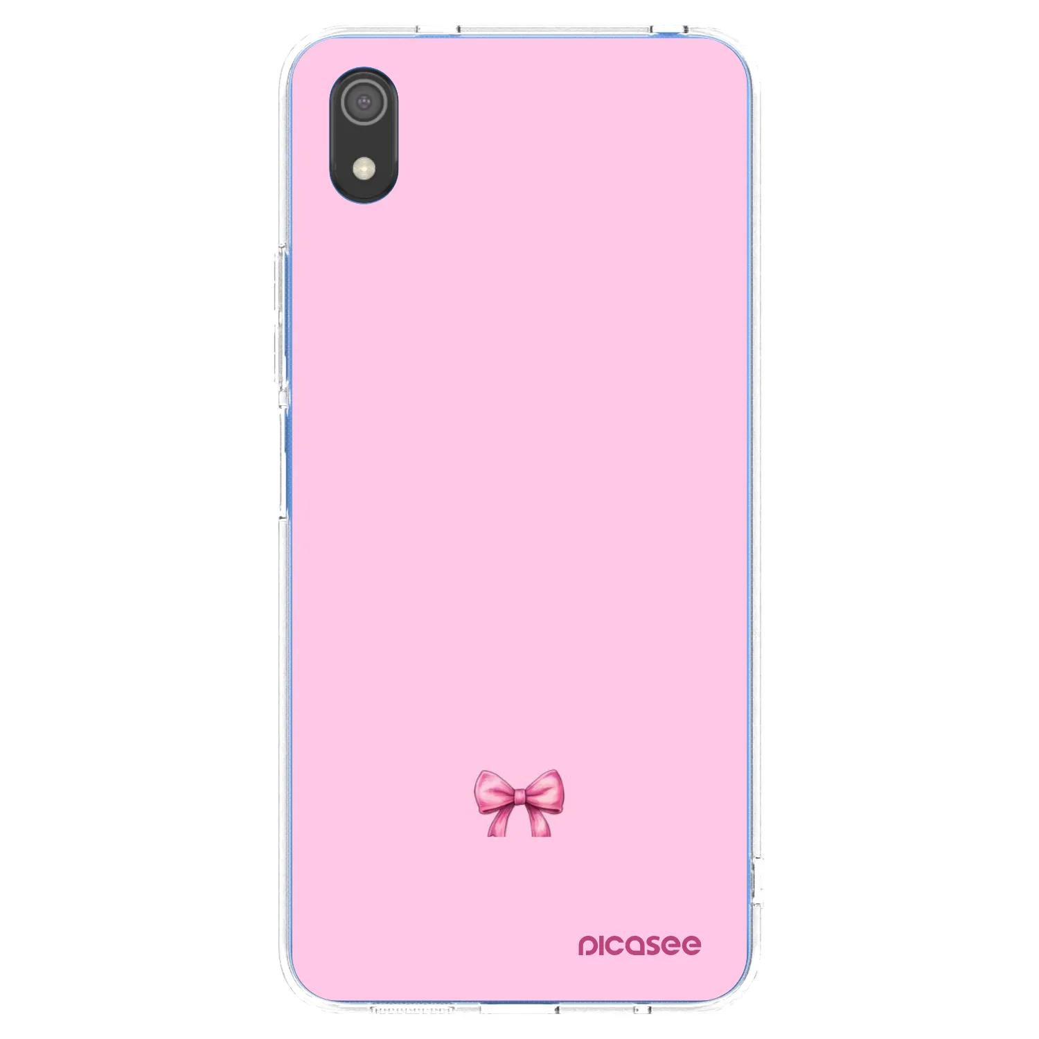 Silikónový prehľadný obal pre Xiaomi Redmi 7A - Blush bow