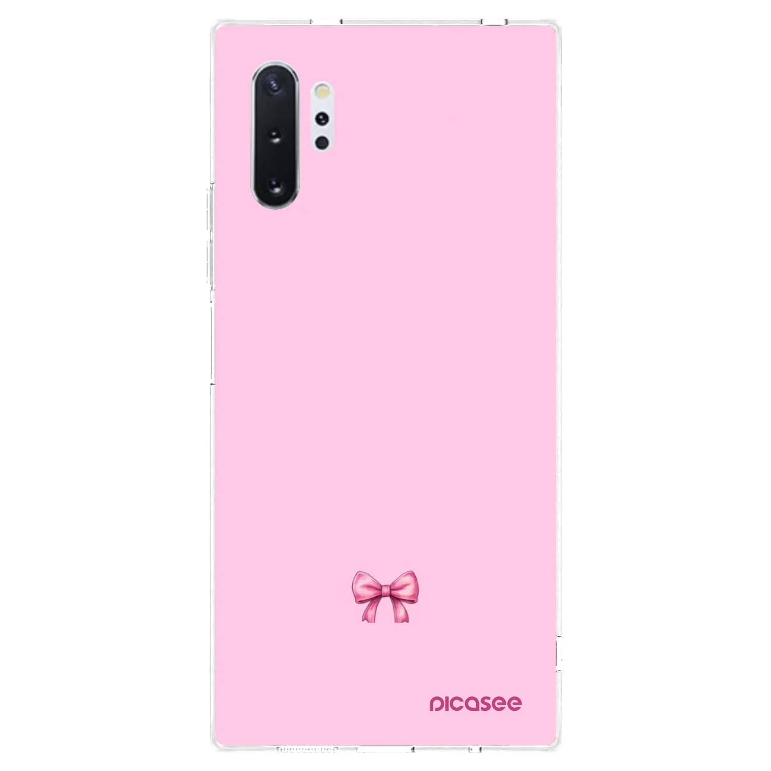 Picasee silikónový prehľadný obal pre Samsung Galaxy Note 10+ N975F - Blush bow