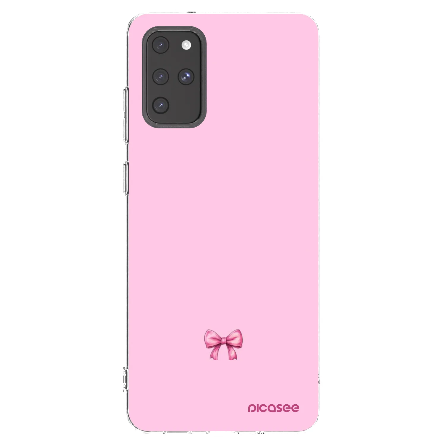 Picasee silikónový prehľadný obal pre Samsung Galaxy S20+ G985F - Blush bow