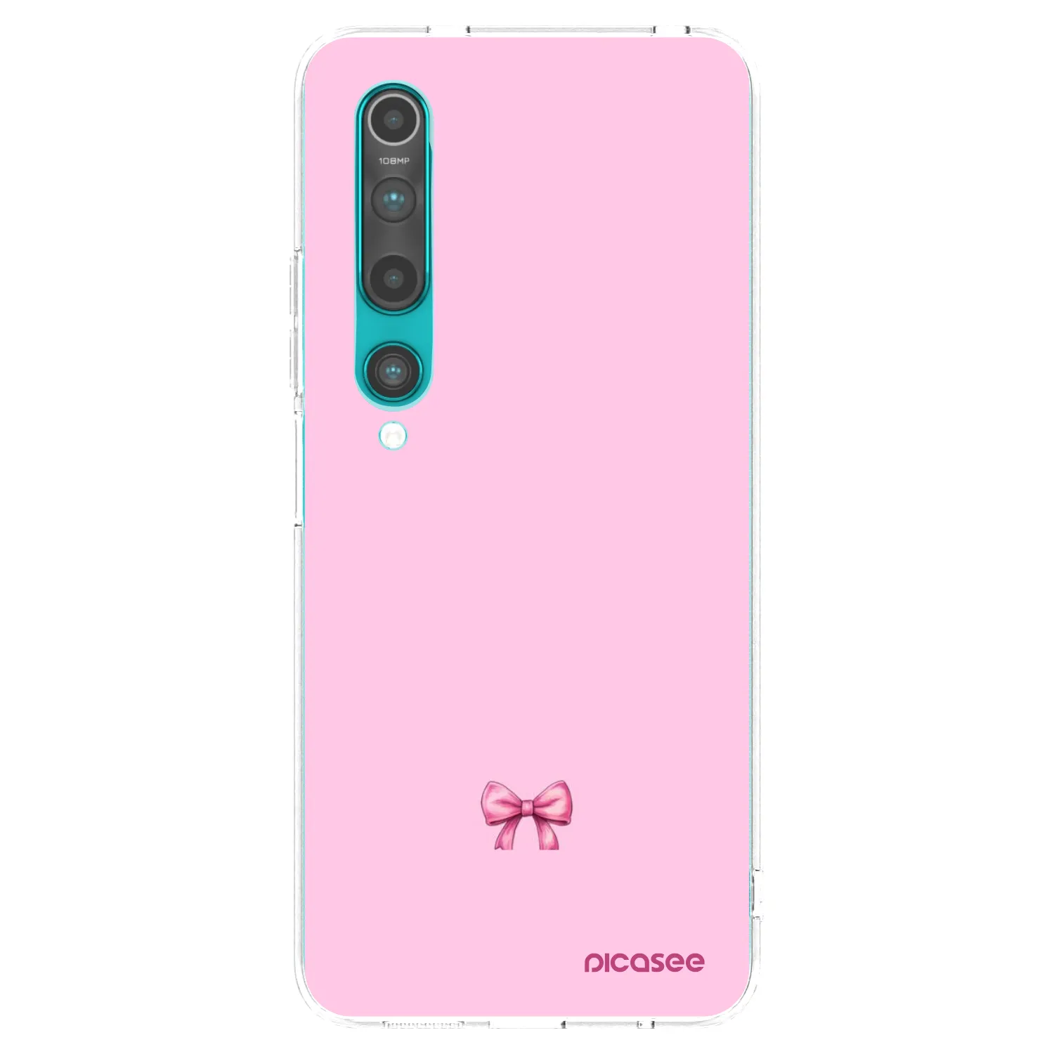 Silikónový prehľadný obal pre Xiaomi Mi 10 - Blush bow