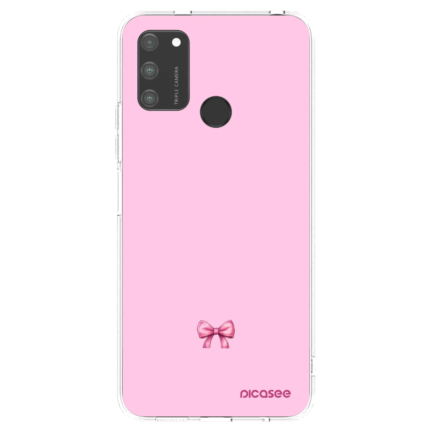 Silikónový prehľadný obal pre Honor 9A - Blush bow
