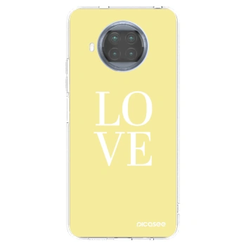 Picasee silikónový prehľadný obal pre Xiaomi Mi 10T Lite - Love