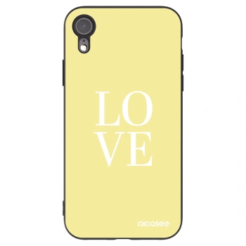 Picasee silikónový čierny obal pre Apple iPhone 6 Plus/6S Plus - Love
