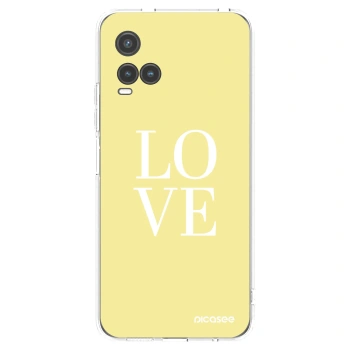 Picasee silikónový prehľadný obal pre Vivo Y33s - Love