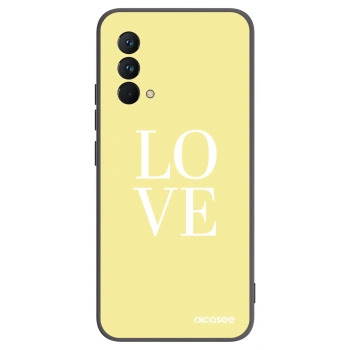 Picasee silikónový čierny obal pre Realme GT Master Edition 5G - Love