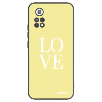 Picasee silikónový čierny obal pre Xiaomi Poco X4 Pro 5G - Love