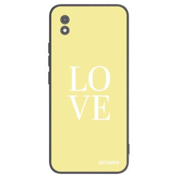 Picasee silikónový čierny obal pre Realme C11 (2021) - Love