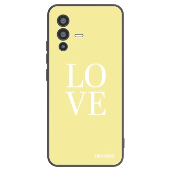 Picasee silikónový čierny obal pre Vivo V23 5G - Love