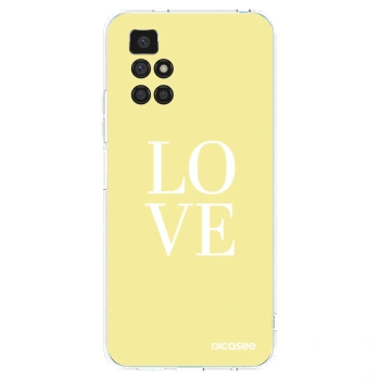 Picasee silikónový prehľadný obal pre Xiaomi Redmi 10 (2022) - Love