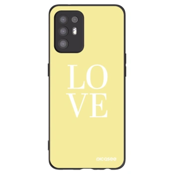 Picasee silikónový čierny obal pre OPPO A94 5G - Love