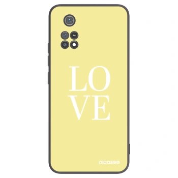 Picasee silikónový čierny obal pre Xiaomi Poco M4 Pro - Love