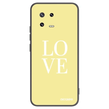 Picasee silikónový čierny obal pre Xiaomi 13 Pro - Love