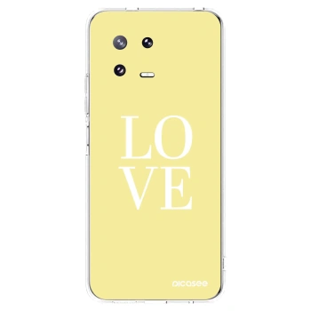 Picasee silikónový prehľadný obal pre Xiaomi 13 Pro - Love
