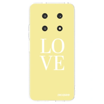 Picasee silikónový prehľadný obal pre Honor Magic4 Lite 5G - Love