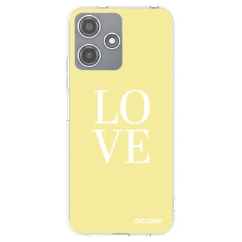 Picasee silikónový prehľadný obal pre Xiaomi Redmi 12 5G - Love