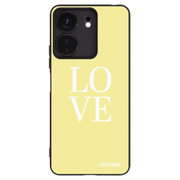 Picasee silikónový čierny obal pre Xiaomi Redmi 13C 4G - Love