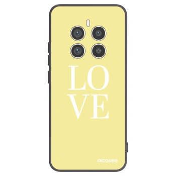 Picasee silikónový čierny obal pre Realme 12 Pro 5G - Love