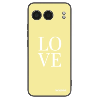 Picasee silikónový čierny obal pre OnePlus Nord 4 - Love
