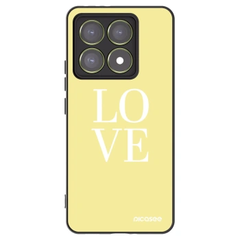 Picasee silikónový čierny obal pre Xiaomi 14T - Love