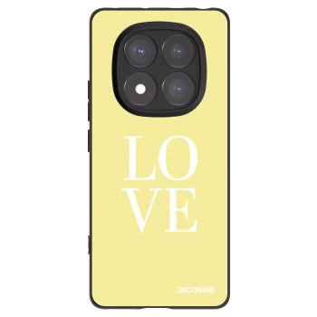 Picasee silikónový čierny obal pre Xiaomi Redmi Note 14 Pro+ 5G - Love