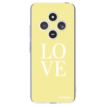 Picasee silikónový prehľadný obal pre Xiaomi Redmi 14C - Love