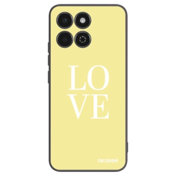 Picasee silikónový čierny obal pre Honor 200 Smart 5G - Love